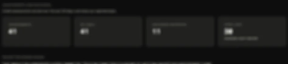 The Neumetria console showing assessments served against decisions reported back, with both counts legible and the rest of the screen out of focus.